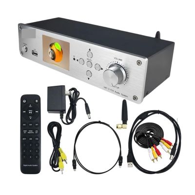 D3LX0Z1 DTS 5.1CH Audio Decoder 51 4K HD-MI 2.0 Converter 5.0 DSD 32BIT DAC ARC PC USB OTG Adapter(CS4354 UK Plug)