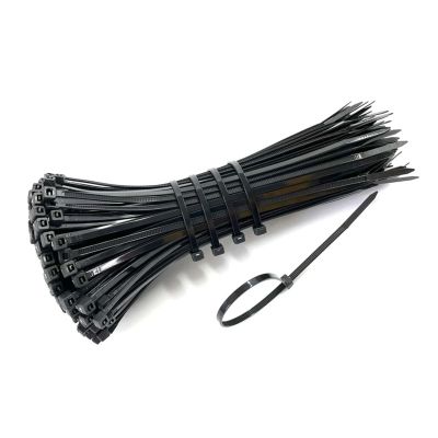 100PCS Self-Locking Plastic Nylon Tie Cable Tie Fastening Ring Cable Tie Zip Wraps Strap(3x100mm)