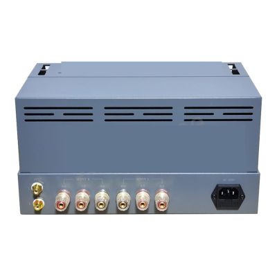 L6AS0F7 310 * 210 * 60mm Iron Gray Painted Power Amplifier Case Grille Chassis EL34/6P3P/EL84 Vacuum Tube Amplifier Chassis Shell Box(A)