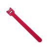 50pcs Releasable Cable Ties Plastics Nylon Hook Loop Wrap Zip Bundle Fastener Straps Detachable T-Type Wire Organizer(Red,150mm) view 1