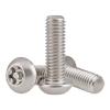 2pcs 304 Stainless Steel M2 M3 M4 M5 M6 M8 M10 Hexagonal Hexagonal Flower Head Screws and Bolts with Pins(16mm,M10 (2pcs)) view 2