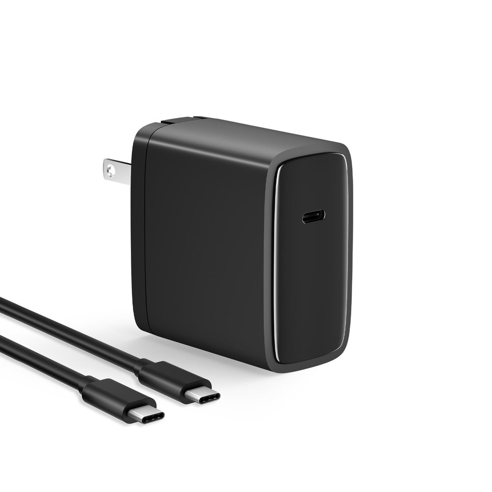 100W Charger for MacBook Pro/Air 13 14 15 16 inch M4 M3 M2 M1 2025 2024 2023 2022 2021 2020 2019, Fast USB C Laptop Charger Power Adapter with 6.6FT USB-C Charging Cable, Compact & Foldable