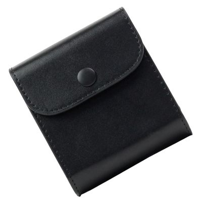 Happyyami Pu Leather Photo Case for Instant Camera Film Compact Storage for Square Retro Design Stylish Protects Photos from Scratches and Water