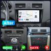4+64G Car Radio for Mazda 3 2010-2013: 9" 1280x800 Touchscree Car Stereo with Wireless Carplay & Android Auto GPS Navigation Bluetooth WiFi FM SWC Backup Camera view 2