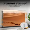 Acmejm 100" Matte White Motorized Floor Rising Projector Screen for Long/Standard UST Throw Projector,Movie Screen for Home Theater,Motorized Projector Screen 4K/8K Ultra HD view 4