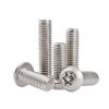2pcs 304 Stainless Steel M2 M3 M4 M5 M6 M8 M10 Hexagonal Hexagonal Flower Head Screws and Bolts with Pins(10mm,M2 (100pcs)) view 1