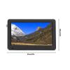 Gugxiom 6 Inch Small Portable TV, 1024x600 TFT LED Screen, Support ATSC, Digital TV and ATV, with Remote, USB Port & TF Card Slot, for Kitchen Camping Home view 4