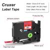 Cruxer 1 Pack Replacement for P-Touch TZe-431L1 TZe431L1 0.47" 12mm Black Print on Red Starry Laminated Glitter Rainbow Tape Compatible with Ptouch PT-D200 D210 D400 D450 D600 H100 Label Maker view 2