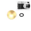 12MM Brass Concave Shutter Release Button Camera Repair Rubber Ring for Fujifilm for Sony Parts view 3