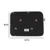 13-14 Inch Puffy Laptop Storage Bag Cute Bow Graphic Tablet Sleeve Carrying Case Computer Bag Protective Cover Pouch view 3