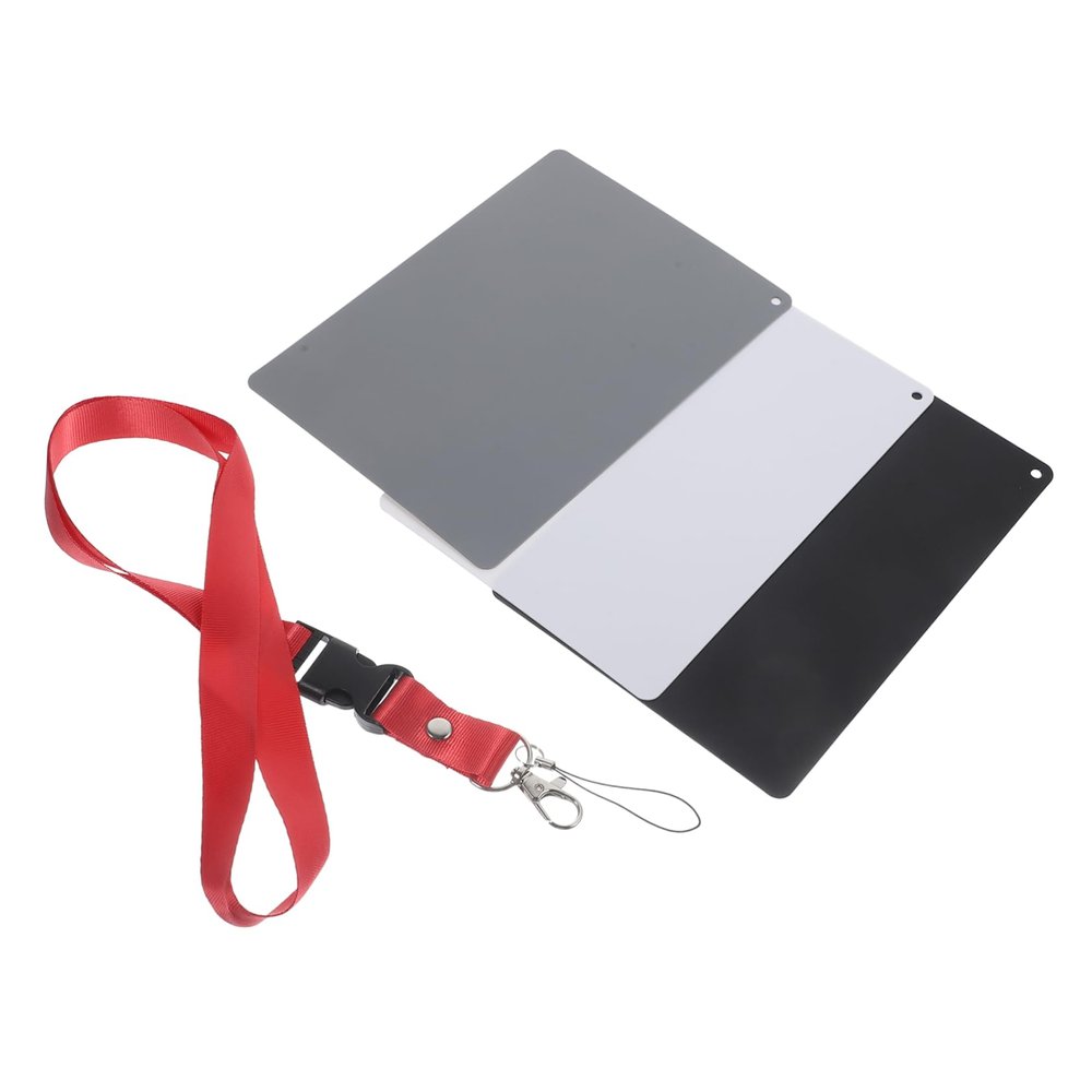 Vaguelly 18degree Balance Card Grey Photography Card for Accurate Exposure and Calibration for and