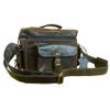 Madosh Genuine Leather DSLR Camera Bag For Men's  Medium Size Brown Crossbody Shoulder Messenger Handbag with Top Handle | Adjustable Compartments & Padded Strap | Fits DSLR/2-3 Lenses view 1