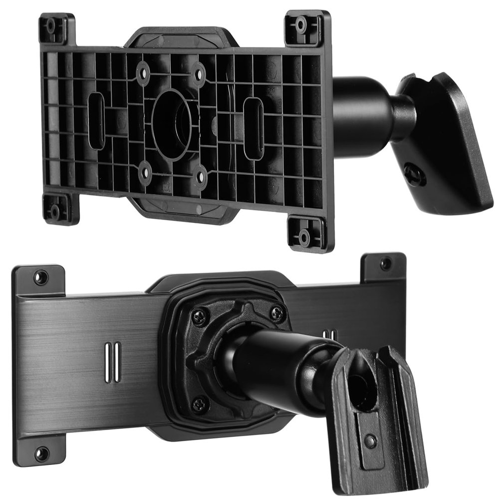 STOBAZA Rear View Mirror Dash Cam Mount Bracket Aluminum Alloy Back Plate Holder for Car Dvr Streaming Media Anti-Vibration Replacement for Rubber Strap 6.1 X 2.63 Inches