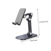 Angoily 1pc Folding Phone Tablet Bracket Desk Pad Support Stand Car Phone Holder Easy Storage view 2
