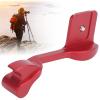 Aluminum Alloy Thumb Grips for Leica Q Typ116/Q2, Lightweight Camera Thumb Rest, Easy Snap Fit Installation, Enhanced Grip and Balance, Anodized Anti Oxidation Finish, Red view 2