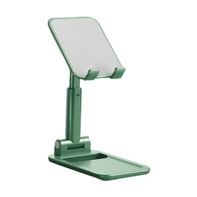 Angoily Adjustable Foldable Phone Tablet Holder for Desk Universal Smartphone Stand Height Adjustment Telescopic Design and Sturdy Base Compatible Smartphones and Tablets