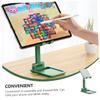 Angoily Adjustable Foldable Phone Tablet Holder for Desk Universal Smartphone Stand Height Adjustment Telescopic Design and Sturdy Base Compatible Smartphones and Tablets view 4