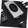 Balacoo Type-C to VGA PD Charging Hub Audio Docking Station Compatible Laptops and Desktops Silver USB Hub Adapter view 3