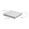 Happyyami USB 3.0 Portable DVD Drive for Laptop and Desktop External DVD Burner and Rewriter Slim Optical Drive CD ROM Compatibility view 2