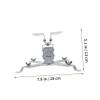 Angoily Carbon Steel Projector Bracket Ceiling Wall Mount Fit for Weight Capacity Stand view 2