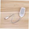 Tofficu USB Laptop Light Led Beads Flicker Eye-Care Flexible Gooseneck Energy-Saving Led Desk Light view 3