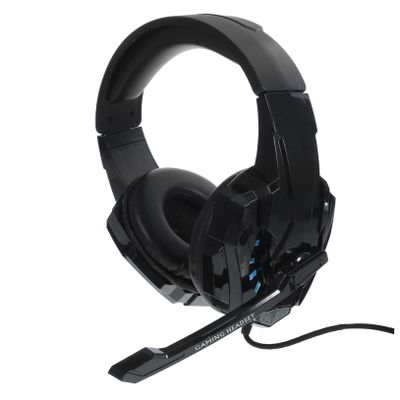 Angoily 1pc Gaming Headset with Microphone Over-Ear Design Comfortable Ear Pads for Console Gaming Wired Headphones for Immersive Play