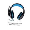 Angoily Computer Headset Adapter Cable Gaming Headphones Soft Padding Noise Isolation Earpiece view 3