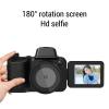 4K Digital Camera with 180 Flip Screen 2.2 Inch, 48M 16X Digital Zoom Auto Focus Vlogging Camera Recorder with LED Fill Light for Beginner view 4