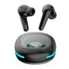 Boannice Wireless Bluetooth Headset,ANC+ENC Noise Cancellation,Bluetooth 5.4+EDR Ultra-Low Latency,10mm HiFi Subwoofer,Dazzling Colorful Breathing Lights Charging Compartment + Smart Touch Controls view 1