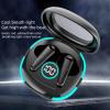 Boannice Wireless Bluetooth Headset,ANC+ENC Noise Cancellation,Bluetooth 5.4+EDR Ultra-Low Latency,10mm HiFi Subwoofer,Dazzling Colorful Breathing Lights Charging Compartment + Smart Touch Controls view 4
