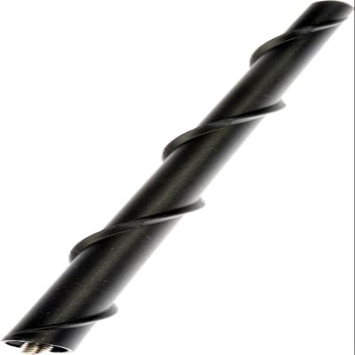 APDTY 173549 Short Rubber Antenna Mast - Black