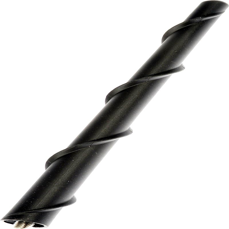 APDTY 173549 Short Rubber Antenna Mast - Black