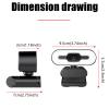 1080P HD Webcam with Microphone 120 Wide Angle Lens 360 Rotatable Built in Light 3 Adjustable Modes Plug and Play for Video Streaming Conference view 3