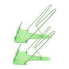 OHPHCALL Adjustable Multi-Purpose Reading Stand 2PCS Reading Bracket Non-Slip Base Green Rack for Home and Study view 1