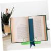 OHPHCALL Adjustable Multi-Purpose Reading Stand 2PCS Reading Bracket Non-Slip Base Green Rack for Home and Study view 2