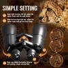 10-30x50 Zoom Binoculars for Adults High Powered - Lightweight Waterproof Binoculars for Hunting Bird Watching Travel Cruise view 2
