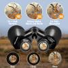 10-30x50 Zoom Binoculars for Adults High Powered - Lightweight Waterproof Binoculars for Hunting Bird Watching Travel Cruise view 4