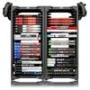 ADZ Universal Game Holder  46 Game Storage Tower Rack for PS2 PS3 PS4 PS5 PSP Xbox 360 Xbox One Series X Wii Switch Games DVD and Blu-Ray Disks. Includes 2 Controller Mounts (Black) view 3