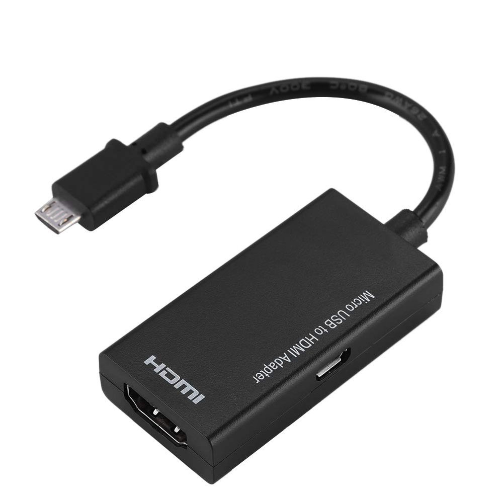 Keenso Micro USB Video Adapter Converter 1080p with 8 Channel Stereo Sound for,