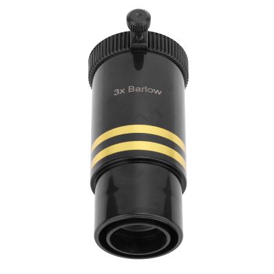 3X Achromatic Telescope Barlow Lens 1.25 Inch Multi Coated with - Premium Accessory for Enhanced Viewing Optimized