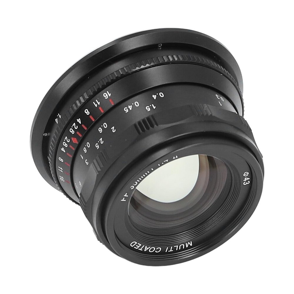 35mm F1.4 II Full Frame Manual Lens for RF Mount Cameras - Replacement for R, RP, Ra, R5, R6, R3, R5C, R7, R10 (Black)