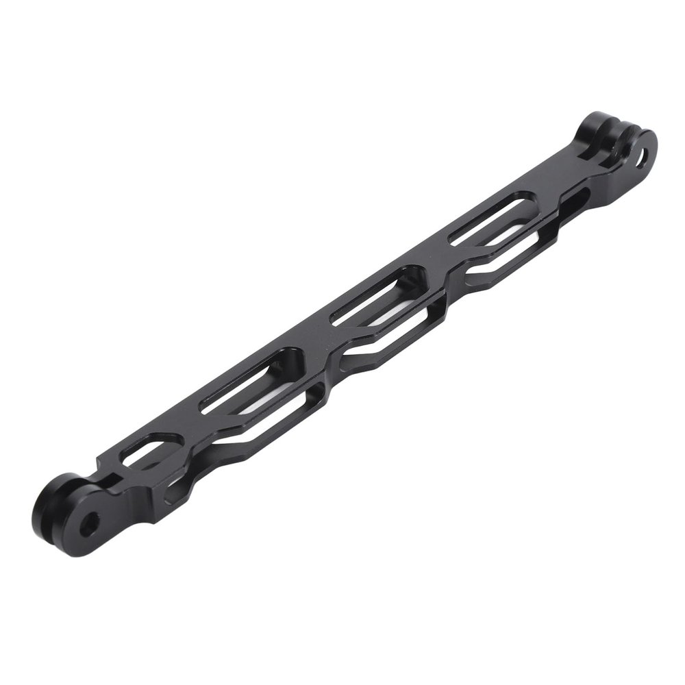 Akozon Camera Helmet Extension Arm Lightweight Aluminum 200MM Helmet Extension Rod Black for X3 ONE RS GO 2 ONE X2