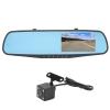 Brilluxa Mirror Dash Cam, 4.3 Inch Rearview Camera with 1080P Dual Lens and Parking Monitor, Dashcam Recorder, Rearview Mirror Video System (With 32g Memory Card) view 3