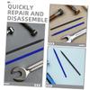 OSALADI 100pcs Prying Tool for Phone and Laptop Repair Ergonomic Plastic Spudger Kit Electrostatic Safe Disassembly Tools for Electronics Maintenance view 3