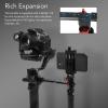 Camera Top Handle Folding Adjustable Grip for Ronin RS3Pro RS3mini RS2, Aluminum Alloy Carbon Fiber Ergonomic Design view 2