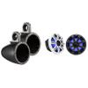 Kicker Premium Marine 8" 51MSC8 with 43KMTES8B Black Enclosures UTV/Wake Boarding view 1