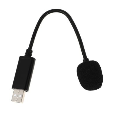 CIMAXIC Microphone with Flexible Gooseneck Condenser Design for Desktop Laptop Plug and Play Audio for Live Broadcast Compatible with Various Devices