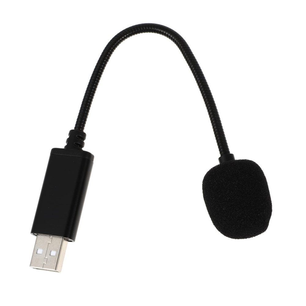 CIMAXIC Microphone with Flexible Gooseneck Condenser Design for Desktop Laptop Plug and Play Audio for Live Broadcast Compatible with Various Devices