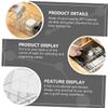 Happyyami Data Cable Organizer Pet Material Sturdy Wire Case Modern Storage Box Tidy Space view 2
