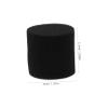 Amosfun 2pcs Speaker Port Tube Sponge Plug for Subwoofer Parts Bass Air Vent Sponge Replacement for Speaker Cabinet view 2